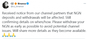 Central Bank of Nigeria Orders Banks to Close Accounts of Crypto Clients as Remittances via Traditional Corridors Drop by 97%