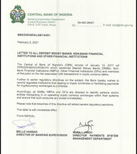 Central Bank of Nigeria Orders Banks to Close Accounts of Crypto Clients as Remittances via Traditional Corridors Drop by 97%