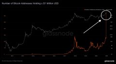 持有100万美元的比特币地址是'抛物线'的10％的