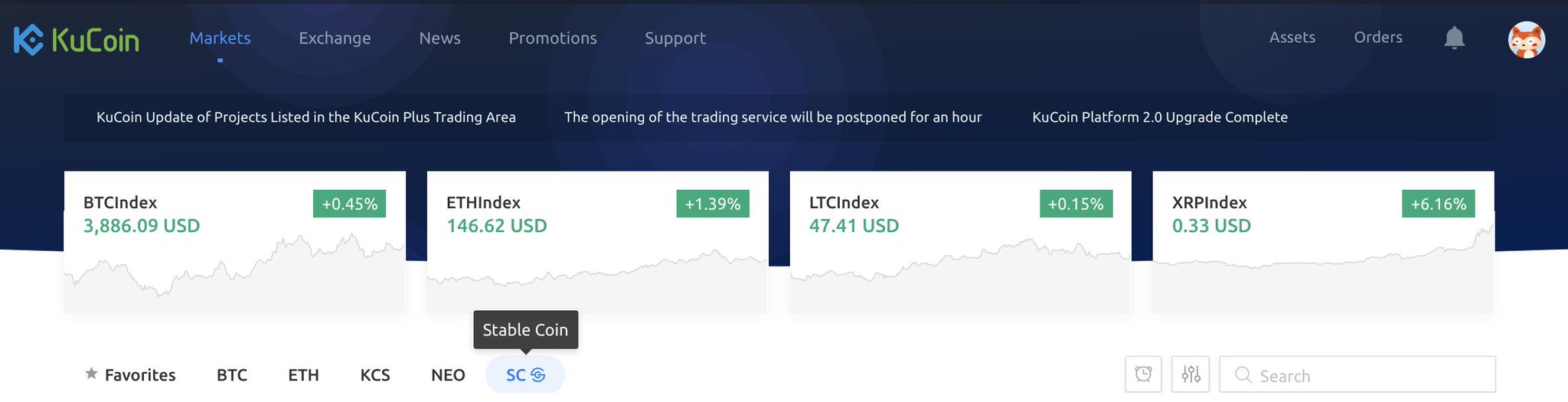 In the Daily: Kucoin Rebrand, Binance DEX, The Tie Adds Trading View